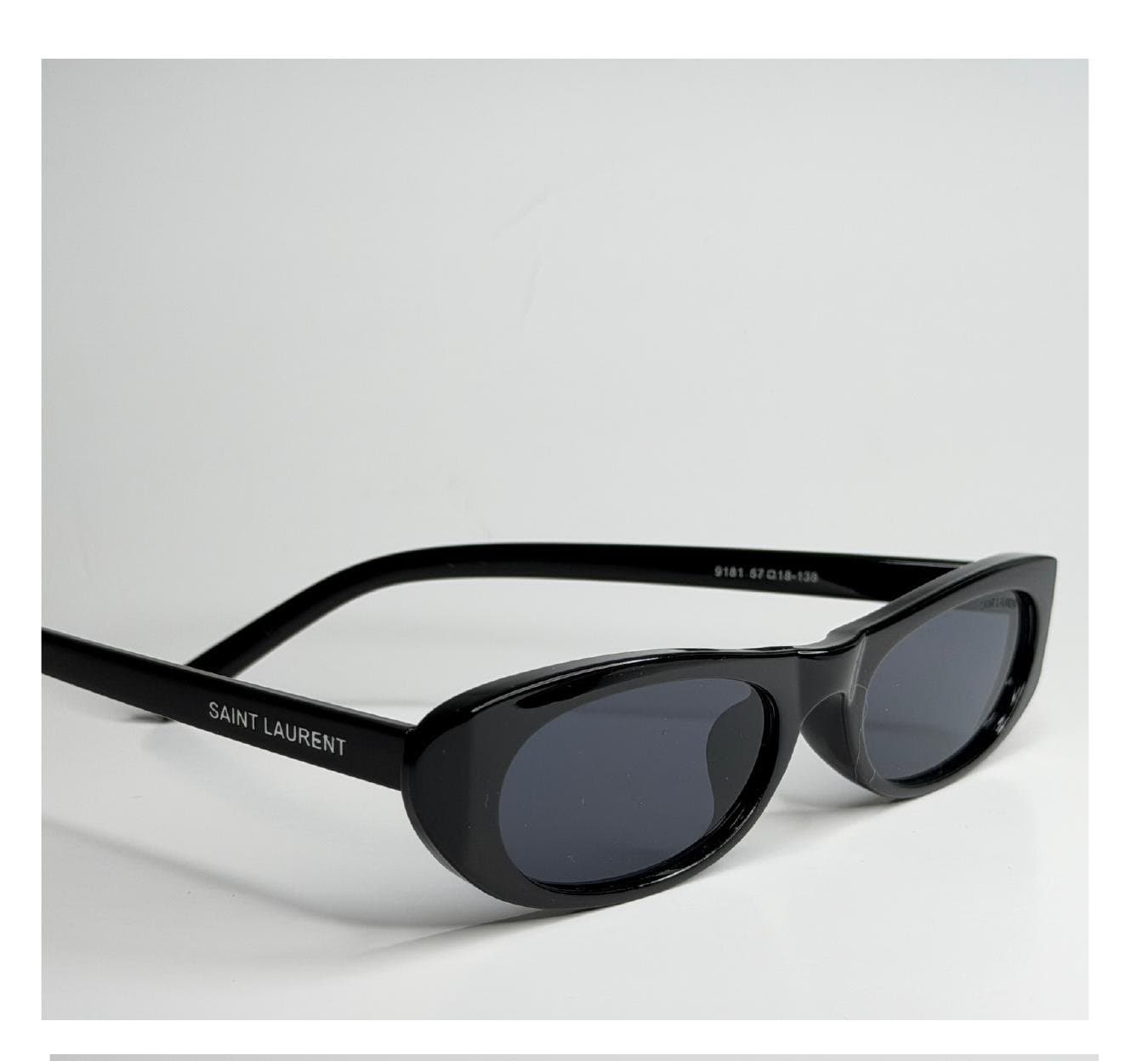 Retangular Bold, Preto, Lente Marrom B