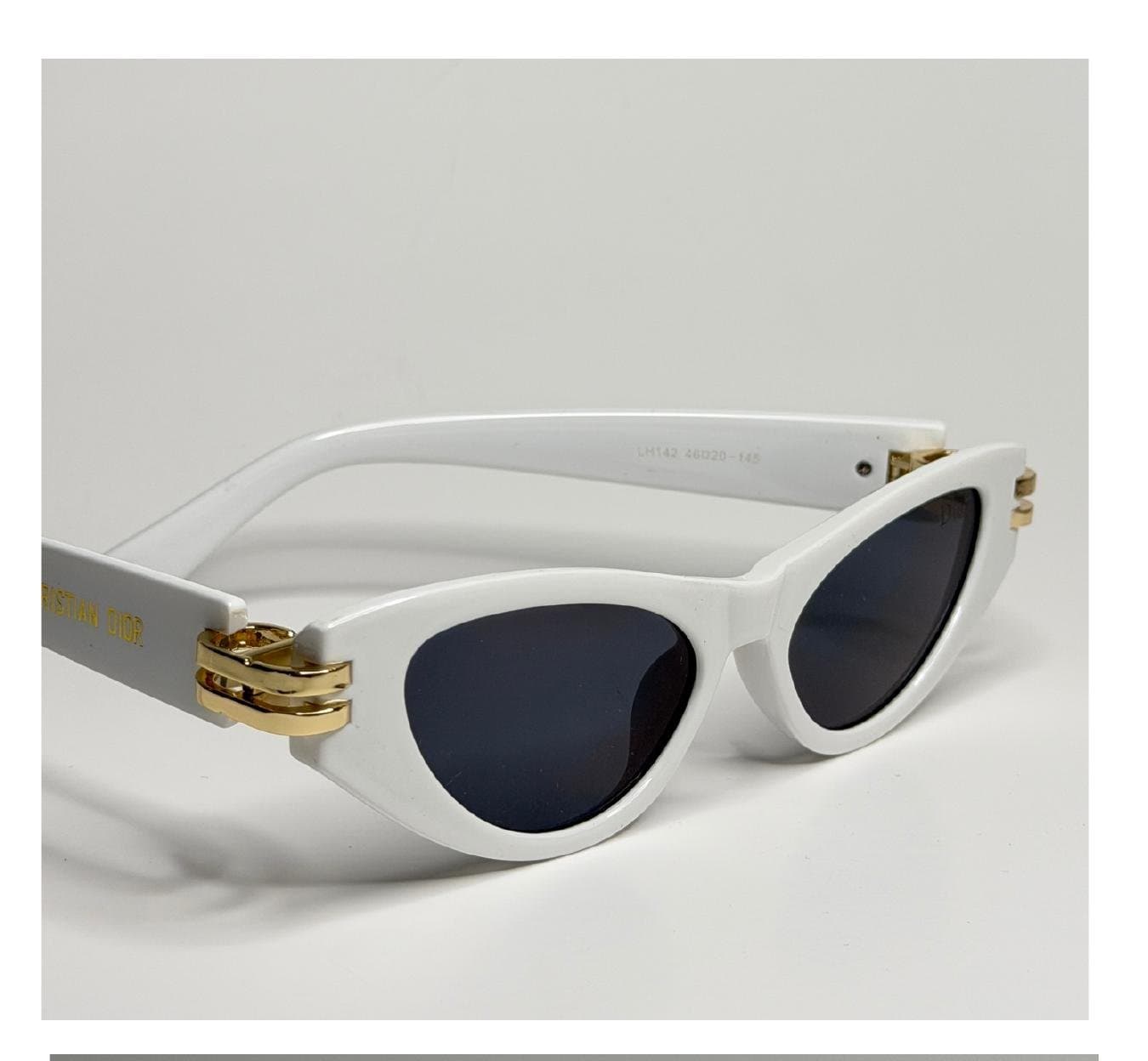 Redondo Metal, Dourado, Lente Marrom B